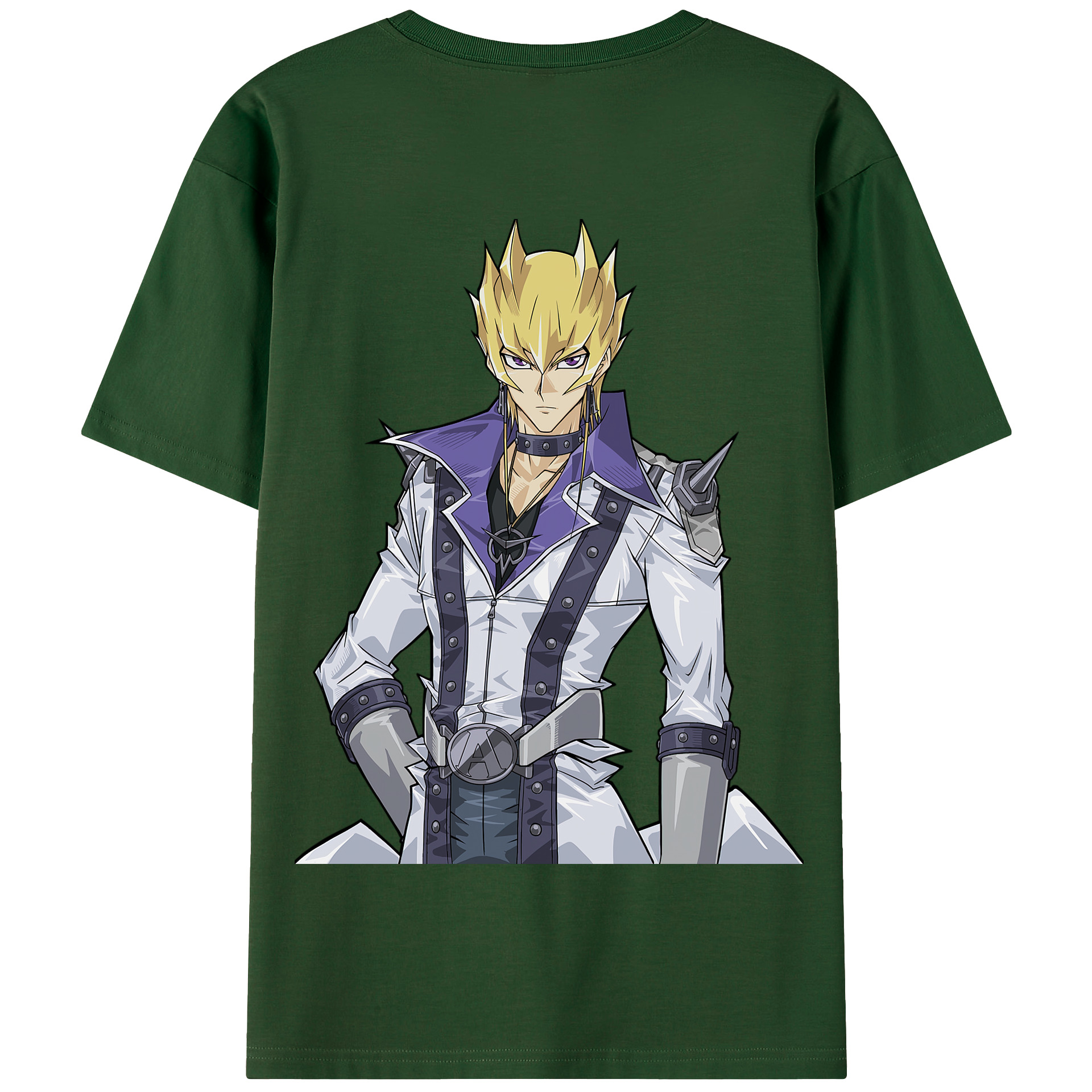 （画像用） 遊☆戯☆王 Yu-Gi-Oh! 綿100％半袖Tシャツ（背面プリント）